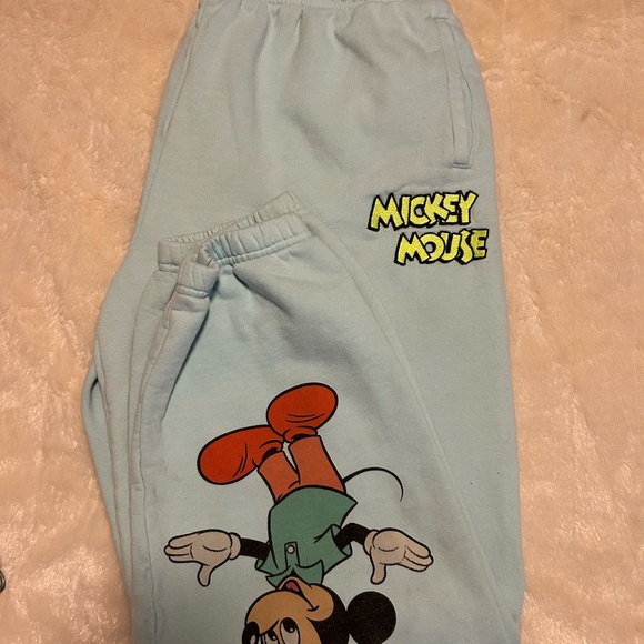 Disney Blue Track Pants Relaxed Fit Joggers - Picture 5 of 6
